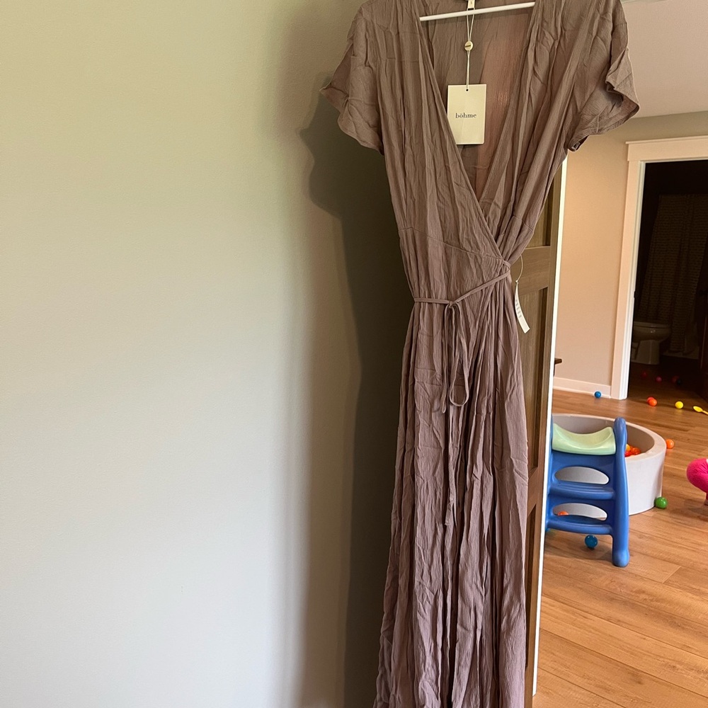 Bohme Dusty Purple Maxi Dress